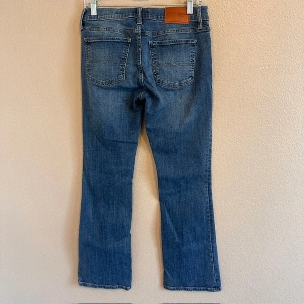 Lucky Brand Women's Sweet Boot Ankle Denim Blue Stretch Jeans 6/28‎